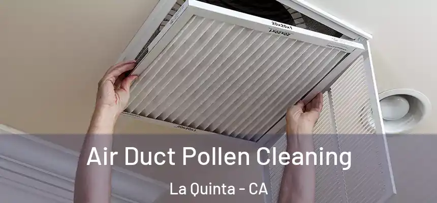 Air Duct Pollen Cleaning La Quinta - CA